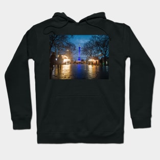 Monument by night - Paris capital of France - Europe Hoodie